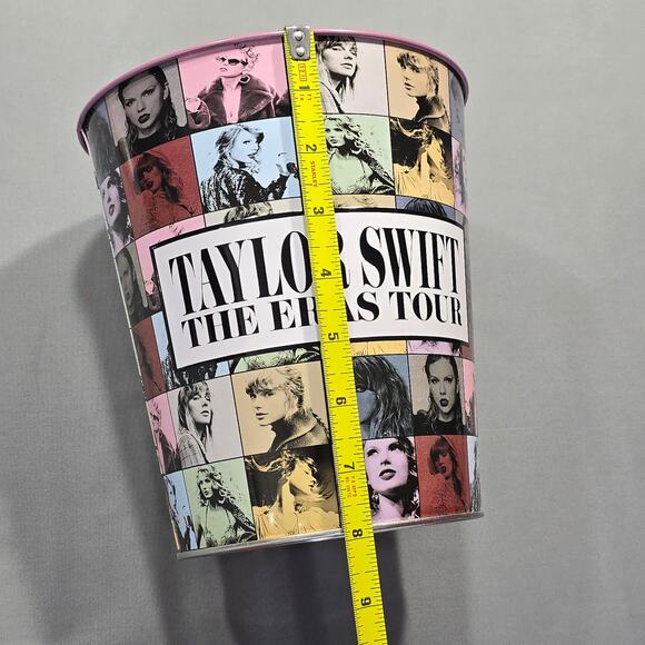 Taylor Swift Eras Tour Popcorn Tin Cup Poster Movie AMC Collectible Memorabilia - Picture 4 of 14